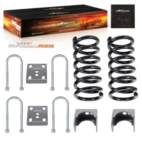 0htdc1 Maxpeedingrods 3 Inch Lowering Coil Springs 5 Drop Axle Flip Kit For Ford Ranger/mazda 1998-2014