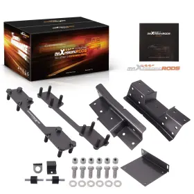 0nk96p Maxpeedingrods Heavy Duty Drop Kit For Dodge Ram 1500 2002-2008 C-notch Design Powder Coated