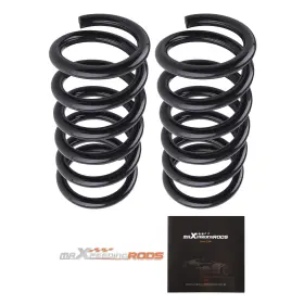 0xja9e Maxpeedingrods 3 Inch Drop Front Coil Springs For Dodge Ram Charger D100 D150 2wd 1972-1993