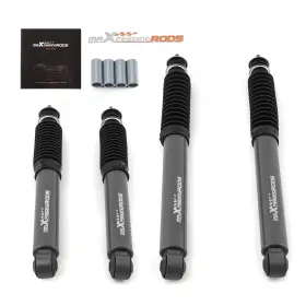 1foes3 Maxpeedingrods Drop Shock Absorbers Set For Ford F100 2wd 1973-79 3 Inch Front 4 Rear Lowering Kit