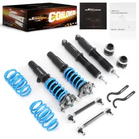 1nue6i Maxpeedingrods T6 Coilovers Shocks Struts Kit For Honda Civic 16-21 Fc 50.5mm