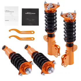 1oshzd Maxpeedingrods Street Coilovers For Mitsubishi Lancer 08-16 Shocks Absorbers