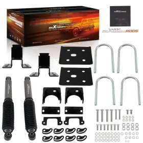 1sl8af Maxpeedingrods 2 Inch Front 4 Rear Lowering Kit With Shocks For Chevy/gmc 1500 2wd 2007-2015