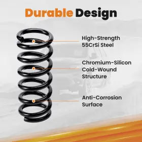 20bmka Maxpeedingrods 2 Inch Front Drop Coil Springs For Chevy Silverado Gmc Sierra 1500 2wd V8 1999-2007 #3