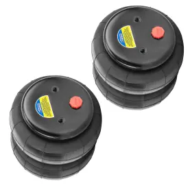 21eaj8 Maxpeedingrods 2x Universal Air Ride Suspension Bag Standard 2600 Lb 1/2 Inch Npt Single Port