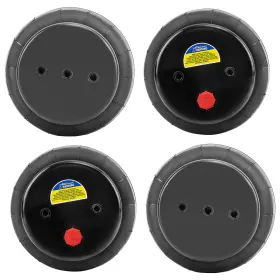 2bejo7 Maxpeedingrods 4x 2600lbs Air Spring Suspension Bags Single Port 1/2 Inch Npt For Sierra 1500 Suv