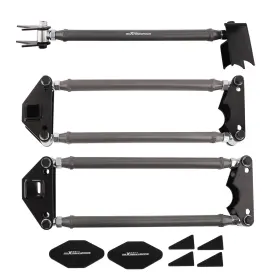 2crq3i Maxpeedingrods 24 Inch Adjustable 4 Link Kit With Panhard Bar For Classic Car Truck