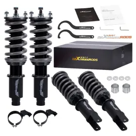 2i7otg Maxpeedingrods 24 Click Coilovers Suspension Lowering Kit For Honda Civic Lx Dx Ex 1996-2000