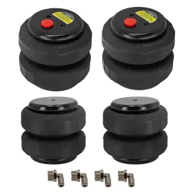 2jbp3q Maxpeedingrods 4pcs Air Ridestrut Bag Standard 2500lb 1/2 Inch Npt Single Port Heavy Duty Truck