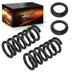 2zon0h Maxpeedingrods Front Lowering Springs 2 Inch /3 Drop For Gmc C1500 Chevy 2wd Standard Cab 1988-1998
