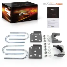 Maxpeedingrods 315iym 6 Inch Drop Height Rear Kit For Ford F150 2004-2020 Steel Axle Flip