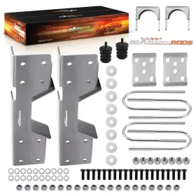 398hpz Maxpeedingrods 8 Inch Rear Drop Axle Flip Lowering Kit And C Notch For Gmc Sierra C3500 1988-2000 2wd