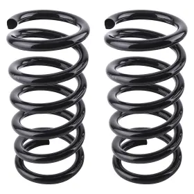 3frjqm Maxpeedingrods Chrome Silicon Front Lowering Springs For Dodge Dakota 2wd 1997-2003 3 Inch Drop
