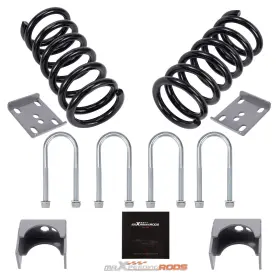 3ovnjm Maxpeedingrods 3 Inch Lowering Coil Springs 5 Drop Axle Flip Kit For Ford Ranger/mazda B 98-14