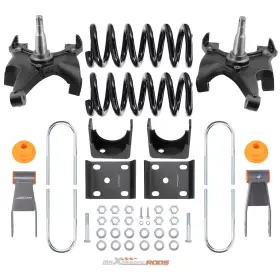 3qnd0l Maxpeedingrods 4 Inch /7-8 Drop Spindles Coils Shackles Kit For Chevy Gmc C1500 1988-1998 3qnd0l Maxpeedingrods 4 Inch /7-8 Drop Spindles Coils Shackles Kit For Chevy Gmc C1500 1988-1998