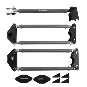 405o3i Maxpeedingrods Adjustable Weld On Parallel 4 Link Kit For Classic Car Air Ride Bars Set