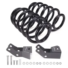 41bd23 Maxpeedingrods 4 Inch Rear Lowering Coil Springs For Suburban Tahoe Yukon Escalade Avalanche 07-20