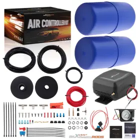 487is5 Maxpeedingrods Air Spring Bag Tow Assist Rear And Compressor Kit For Jeep Gladiator Awd 2020-2025