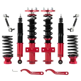 4cigtq Maxpeedingrods Coilovers 24 Step Damper Lowering Kit For Ford Mustang 2005-2014