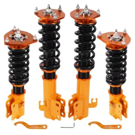4n6p3v Maxpeedingrods Coilovers Kit For Subaru Forester 1998-2002 Base Wagon 4-door 2.5l Adj. Damper