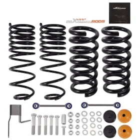 58ukx0 Maxpeedingrods 2 Inch /4 Drop Suspension Kit For Dodge Ram 1500 2wd Standard Cab 09-18 Coil Springs
