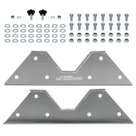 5clqi7 Maxpeedingrods Rear C-notch Frame Kit For Chevy C10 R10 Gmc C15 C1500 73-87 2wd Powder Coated
