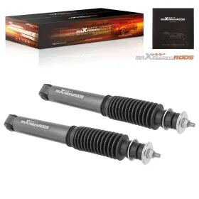 Maxpeedingrods 5flw9c Lowering Gas Charged Shock For Dodge Ram 1500 94-02 Front Twin Tube 0-3 Inch Drop