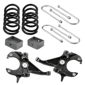5mg6oe Maxpeedingrods 5 Inch / 4 Drop Lowering Kit With Spindles For Gmc S15 1982-04 Sonoma 1984-04 V6 2wd