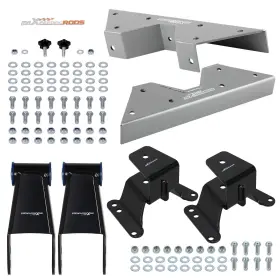 5si19z Maxpeedingrods 4 Inch Rear Drop Lowering Kit For Gmc C15 Chevy C10 2wd 1973-1987 Steel