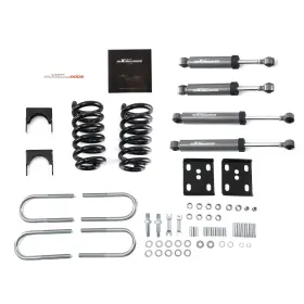 5v7dh3 Maxpeedingrods 3 Inch / 5 Drop Coil Springs And Shocks Flip Kit For Chevy C10 Gmc C15 1973-1987