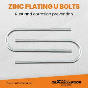 5ybme3 Maxpeedingrods 3 Inch Drop Lowering Blocks Kit With U-bolts For Chevrolet C10 / C1000 2wd 1963-1972 #2