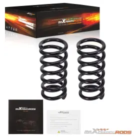 6fdxst Maxpeedingrods Heavy Duty Lowering Springs For Ford F150 2wd 1997-2003 1 Inch Front Drop