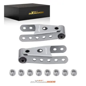 6ishqn Maxpeedingrods 2-3 Inch Rear Lowering Drop Shackle Kit For Gmc Sierra 1500 1/2 Ton 2007-2018