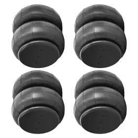 6vlogy Maxpeedingrods 2xpair 2600lbs Air Springs Suspension Bags Single Port 1/2 Inch Npt For Gmc Sierra Hd