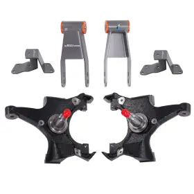 6w42ti Maxpeedingrods Front 2 Inch Rear 3-4 Drop Kit For Chevrolet Gmc C1500 1988-1998 #2