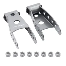 6woyd0 Maxpeedingrods 2 Inch -3 Rear Lowering Drop Kit Shackles For Chevy Silverado 1500 2007-18 Stee