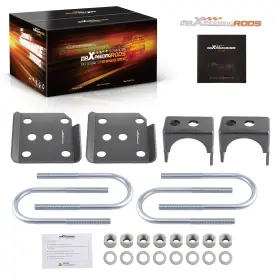 6x7dcb Maxpeedingrods 6 Inch Rear Axle Lowering Drop Flip Kit For Ford F-150 2wd 4wd Truck 2004 -2014
