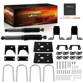 7da0c5 Maxpeedingrods 2 Inch In Front 4 Rear Lowering Kit For Chevy/gmc 1500 2wd 2007-2015