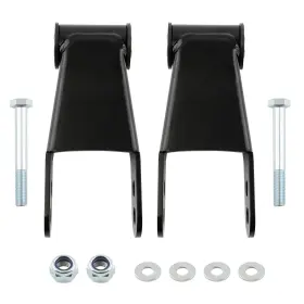 7ocwel Maxpeedingrods 1-2 Inch Rear Drop Shackles Lowering Kit For Ford F100 F150 2wd 1973-1996 Adjustable