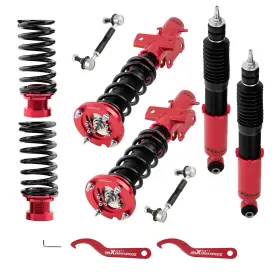 7teorb Maxpeedingrods Coilovers 24 Step Damper Suspension Kit For Ford Mustang 2005-14