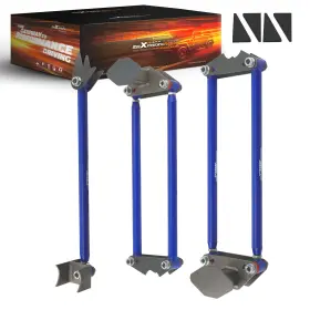 7xhup3 Maxpeedingrods Weld-on 4 Link Suspension Mount Kit For Universal Rod Rat Truck Car Air Ride