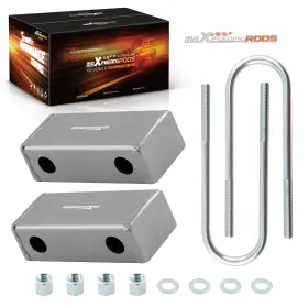8h3spe Maxpeedingrods 3 Inch Drop Lowering Kit Blocks U-bolts For Chevy C20 C10 Gmc C15 2wd 1967-1972