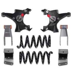 93fu4i Maxpeedingrods Front 4 Inch And Rear 3-4 Drop Kit For Chevrolet Gmc C1500 88-1998 2wd
