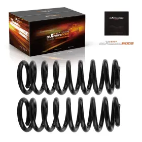 9flxwn Maxpeedingrods Front 2 Inch Drop Springs For Ford F150 2004-2013 Powder Coated Performance