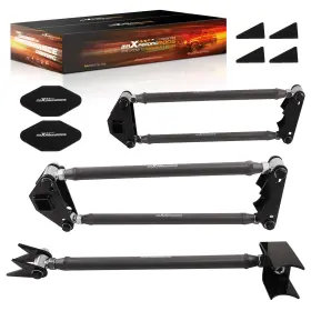 9gl2ac Maxpeedingrods Universal Adjustable Parallel 4 Link Kit For Rod Rat Truck Classic Car Air Ride