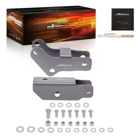 Maxpeedingrods 9h64by Lowering Rear Shock Extensions For Ford F150 97-03 Quad Cab Steel Kit