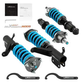 9uosq4 Maxpeedingrods 24 Click Damper Coilover Shock Spring Kit For Honda Civic 01-05