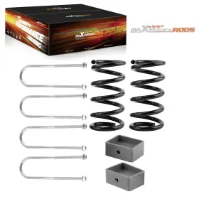 A8gsb7 Maxpeedingrods 3 Inch / 4 Coil Spring Lowering Kit For Chevrolet S10 Gmc S15 Sonoma 1982-2004