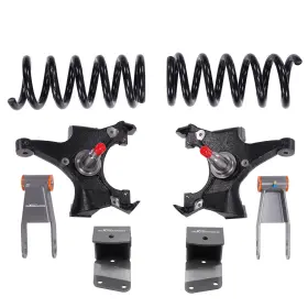 A9ngsv Maxpeedingrods Front 4 Inch And Rear 3-4 Drop Kit For Chevrolet Gmc C1500 1988-1998 2wd