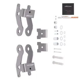 Amr23g Maxpeedingrods Rear Lowering Shock Extension For 95-99 Chevy Suburban 1/2 Ton Coated 5mm